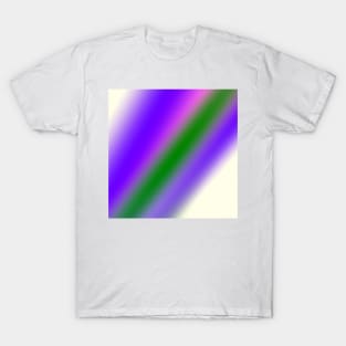 BLUE GREEN PURPLE ABSTRACT TEXTURE PATTERN BACKGROUND T-Shirt